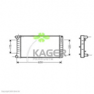 Теплообменник KAGER 31-0426