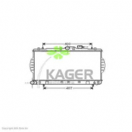 Теплообменник KAGER 31-0516