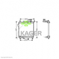 Теплообменник KAGER 31-0524
