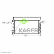Теплообменник KAGER 31-0759
