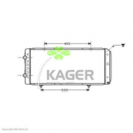 Теплообменник KAGER 31-0896