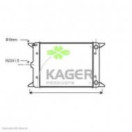 Теплообменник KAGER 31-1165