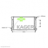 Теплообменник KAGER 31-1179