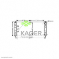 Теплообменник KAGER 31-1334