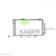 Теплообменник KAGER 31-1845
