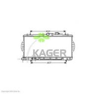 Теплообменник KAGER 31-2233