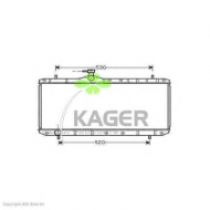 Теплообменник KAGER 31-2585