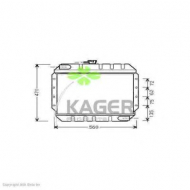 Теплообменник KAGER 31-3409