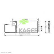 Конденсатор KAGER 94-5867
