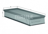 Фильтр MAHLE ORIGINAL LX 1657/1