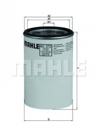 Фильтр MAHLE ORIGINAL KC 372D