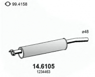 Амортизатор ASSO 14.6105