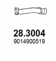 Трубка ASSO 28.3004