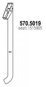 Трубка ASSO 570.5019