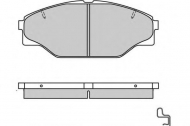 Комплект тормозных колодок E.T.F. 12-0617