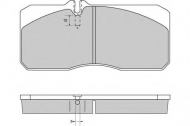 Комплект тормозных колодок E.T.F. 12-5267