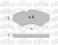 Комплект тормозных колодок CIFAM 822-014-4