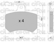 Комплект тормозных колодок CIFAM 822-025-0