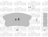 Комплект тормозных колодок CIFAM 822-033-1