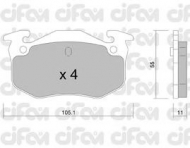 Комплект тормозных колодок CIFAM 822-038-2