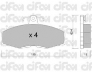 Комплект тормозных колодок CIFAM 822-039-0