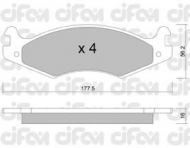 Комплект тормозных колодок CIFAM 822-133-0