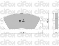 Комплект тормозных колодок CIFAM 822-237-0
