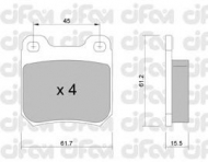 Комплект тормозных колодок CIFAM 822-275-0