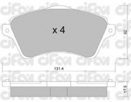 Комплект тормозных колодок CIFAM 822-349-0