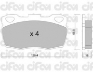 Комплект тормозных колодок CIFAM 822-352-1