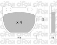 Комплект тормозных колодок CIFAM 822-354-0