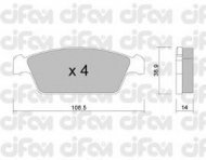 Комплект тормозных колодок CIFAM 822-367-0