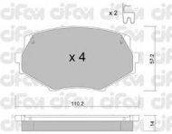 Комплект тормозных колодок CIFAM 822-472-0