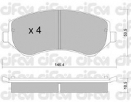 Комплект тормозных колодок CIFAM 822-524-0