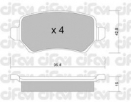 Комплект тормозных колодок CIFAM 822-542-1