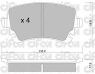 Комплект тормозных колодок CIFAM 822-554-2