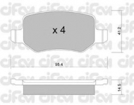 Комплект тормозных колодок CIFAM 822-565-0