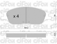 Комплект тормозных колодок CIFAM 822-682-0