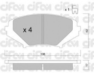 Комплект тормозных колодок CIFAM 822-732-0