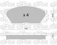 Комплект тормозных колодок CIFAM 822-747-0