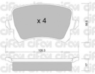 Комплект тормозных колодок CIFAM 822-806-0