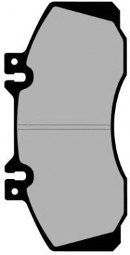Комплект тормозных колодок Brake ENGINEERING PA1266