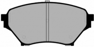 Комплект тормозных колодок Brake ENGINEERING PA1496