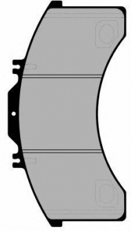 Комплект тормозных колодок Brake ENGINEERING PA1738