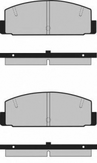 Комплект тормозных колодок Brake ENGINEERING PA367
