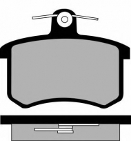 Комплект тормозных колодок Brake ENGINEERING PA402