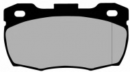 Комплект тормозных колодок Brake ENGINEERING PA449