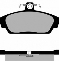 Комплект тормозных колодок Brake ENGINEERING PA562