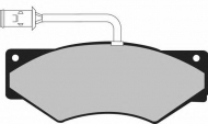 Комплект тормозных колодок Brake ENGINEERING PA968