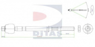 Шарнир DITAS A2-5402